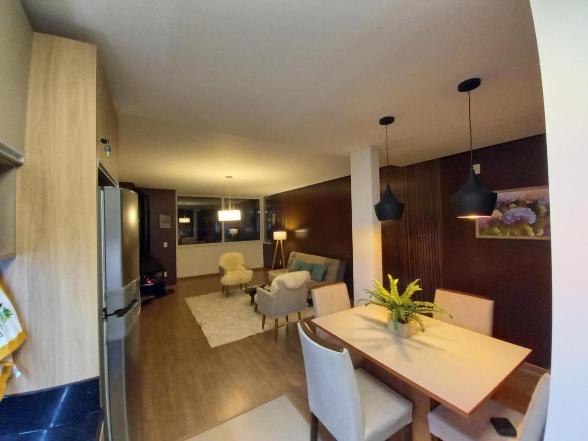 Gramado - Apartamento Aconchegante Com Lareira E Churrasqueira 外观 照片