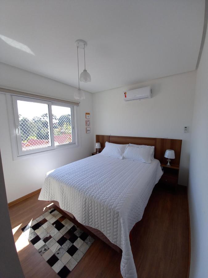 Gramado - Apartamento Aconchegante Com Lareira E Churrasqueira 外观 照片