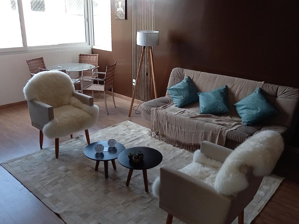 Gramado - Apartamento Aconchegante Com Lareira E Churrasqueira 外观 照片